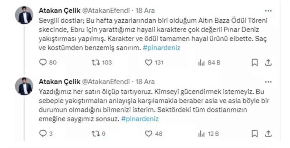 cok guzel hareketler in pinar deniz skeci tepki cekince aciklama geldi